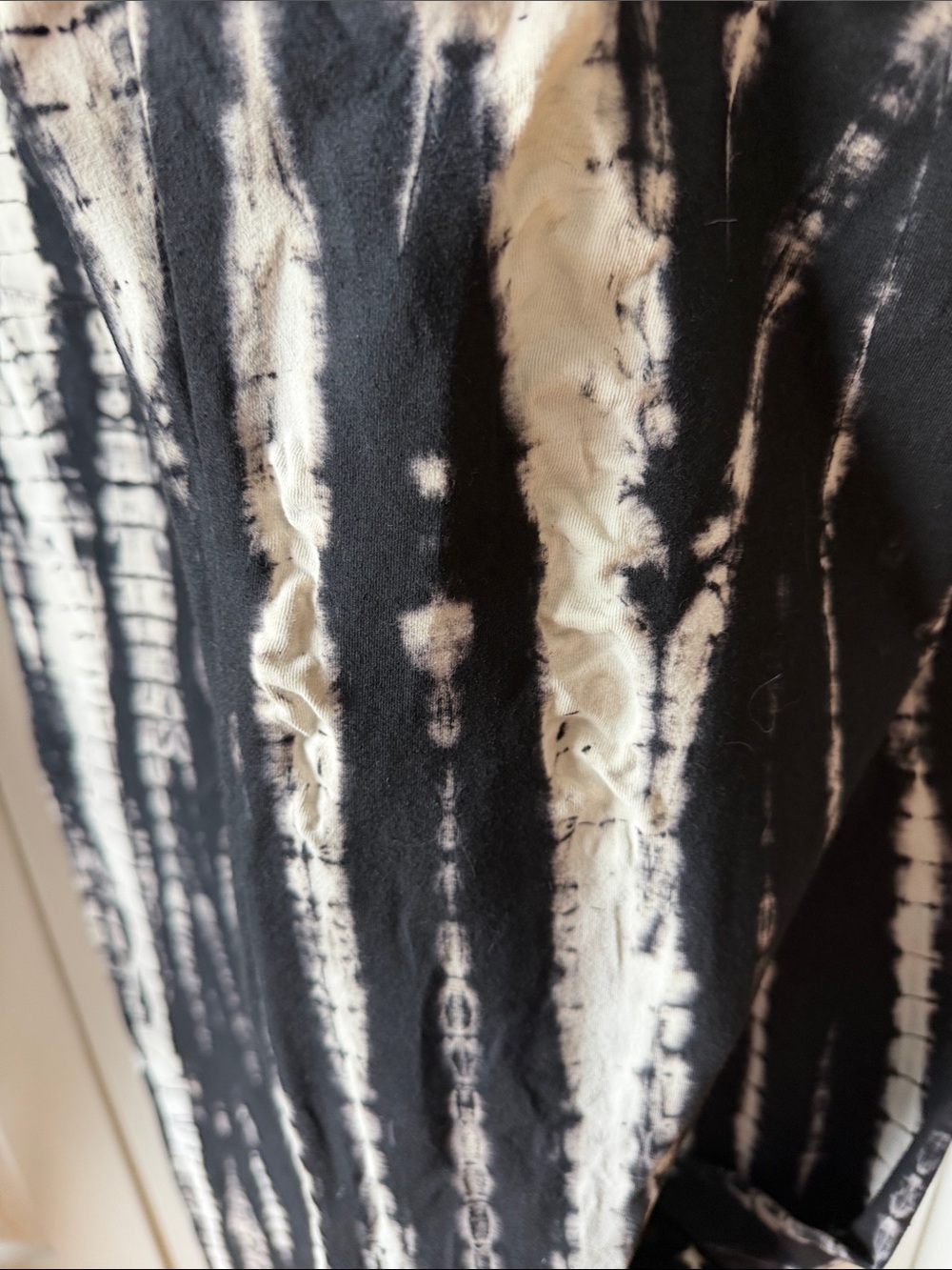 T.Party Tie-Dye Wide Leg Lounge Pants - Black/White - Picture 11 of 13